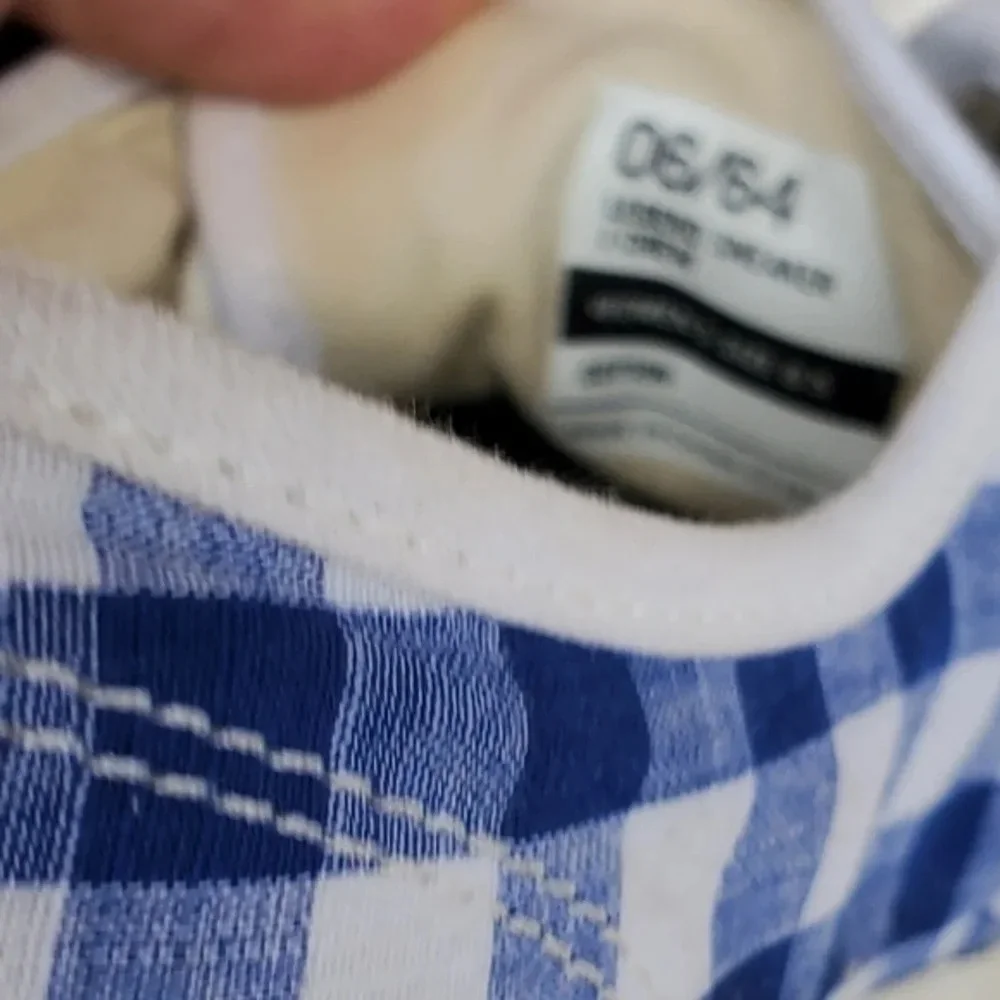 SeaVees for J. Crew‎  Gingham Legend  plaid sneakers 6